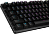 Logitech Keyboard G512 Carbon RGB Mechanical Gaming Keyboard (Romer-G Tactile)