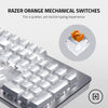 Razer Keyboard Pro Type: Wireless Mechanical Productivity Keyboard - Razer Orange Mechanical Switches - Fully Programmable Keys - Bluetooth and Wireless Connectivity - Durable for Up to 80 Million Keystrokes