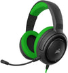 Corsair Headset HS35 - Stereo Gaming Headset - Memory Foam Earcups - Headphones Designed for Xbox One and Mobile - Green