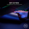 Razer Mouse Mat Strider Hybrid with a Soft Base & Smooth Glide: Firm Gliding Surface - Anti-Slip Base - Rollable & Portable - Anti-Fraying Stitched Edges - Water-Resistant - Large