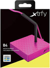 Xtrfy XG B4 Mouse Bungee, Flexible Silicone Arm, Steady Base, Non-Slip Rubber Bottom, Compact and Convenient - PINK