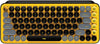 Logitech Keyboard POP Mechanical Wireless Keyboard with Customizable Emoji Keys, Durable Compact Design, Bluetooth or USB Connectivity, Multi-Device, OS Compatible - Blast Yellow