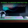Razer Keyboard Huntsman Mini 60% Gaming Keyboard: Fastest Keyboard Switches Ever - Clicky Optical Switches - Chroma RGB Lighting - PBT Keycaps - Onboard Memory - (Mercury White)