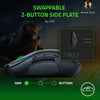 Razer Mouse Naga Pro Wireless Gaming Mouse: Interchangeable Side Plate w/ 2, 6, 12 Button Configurations - Focus+ 20K DPI Optical Sensor - Fastest Gaming Mouse Switch - Chroma RGB Lighting