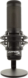 HyperX QuadCast S – RGB USB Condenser Microphone for PC, PS4, PS5 and Mac, Anti-Vibration Shock Mount, 4 Polar Patterns, Pop Filter, Gain Control, Gaming, Streaming, Podcasts, Twitch, YouTube, Discord