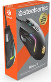 SteelSeries Mouse Rival 5 Gaming Mouse with PrismSync RGB Lighting and 9 Programmable Buttons – FPS, MOBA, MMO, Battle Royale – 18,000 CPI TrueMove Air Optical Sensor - Black
