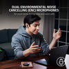 Razer Hammerhead True Wireless (2nd Gen) Bluetooth Gaming Earbuds: Chroma RGB Lighting -60ms Low-Latency- Active Noise Cancellation - Dual Environmental Noise Cancelling Microphone (Classic Black)