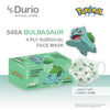 DURIO 546A Pokémon 4 Ply Surgical Face Mask (ADULT) - Bulbasaur - 40pcs