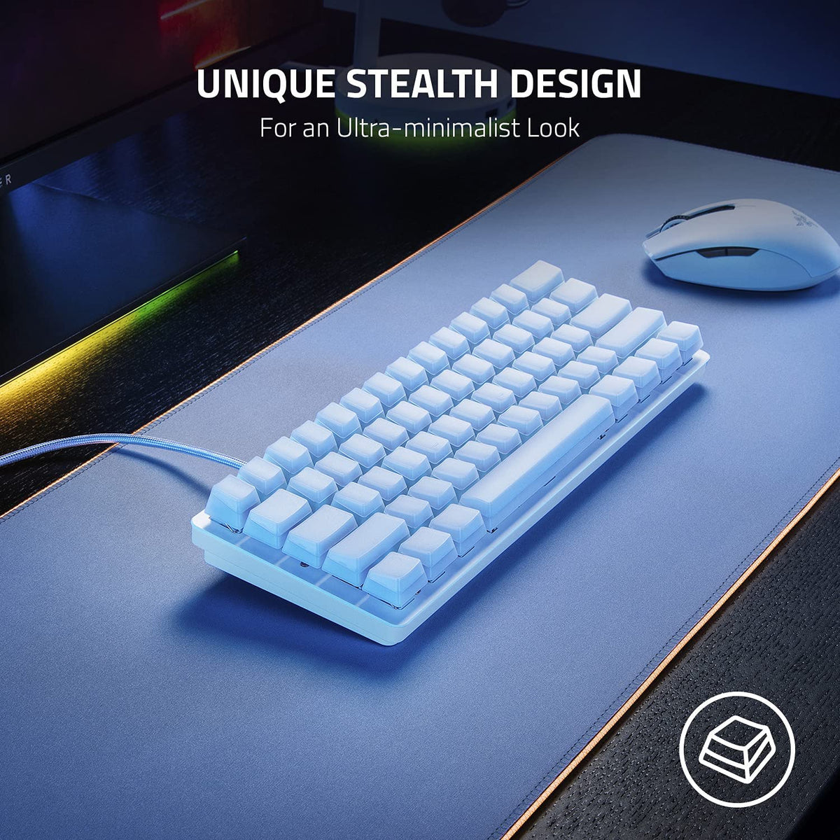 Razer Keycap Phantom Upgrade Set: Unique Stealth Design - Translucent ...