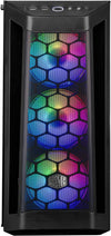 Cooler PC Case Master MasterBox MB511 ARGB ATX Mid-Tower with Three 120mm ARGB Fans, Fine Mesh Front Panel, Mesh Side Intakes, Tempered Glass & ARGB Lighting System