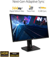 ASUS Monitor TUF Gaming VG27AQ 27" 2K HDR Gaming Monitor  - WQHD (2560 x 1440), 165Hz (Supports 144Hz), 1ms, Extreme Low Motion Blur, Speaker, IPS, G-SYNC Compatible, VESA Mountable, DisplayPort, HDMI