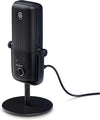 Elgato Wave 3 Premium USB Condenser Microphone and Digital Mixer for Streaming, Recording, Podcasting - Clipguard, Capacitive Mute, Plug & Play for PC / Mac