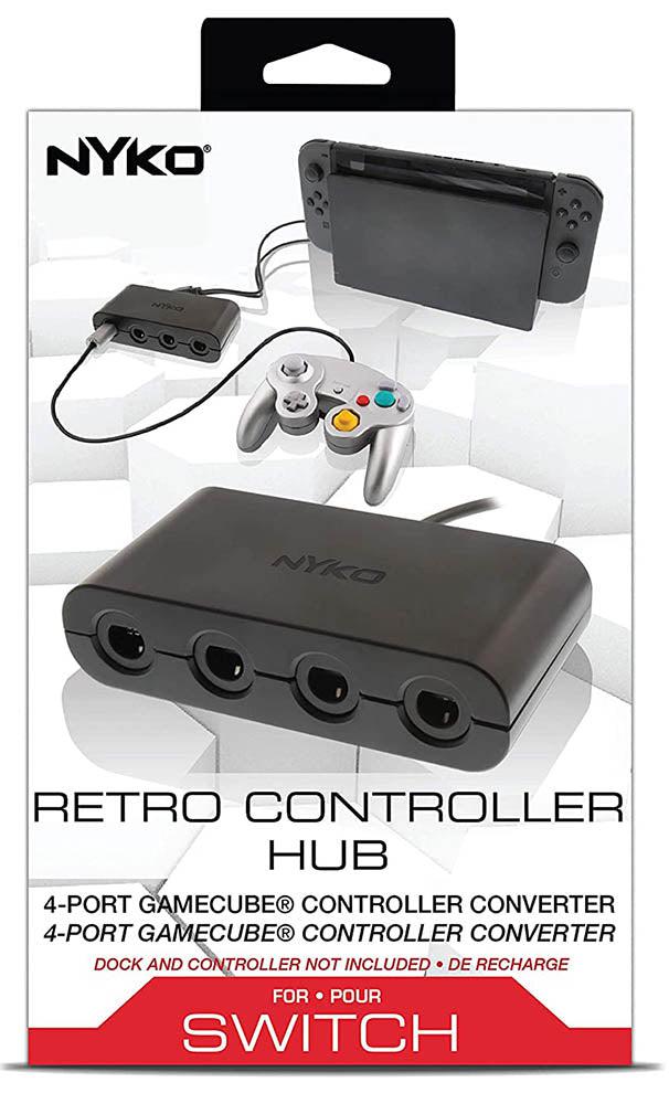 Nyko Retro Controller Hub Port GameCube Controller Adapter for