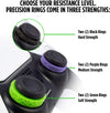 KontrolFreek Precision Rings, Aim Assist Motion Control for Playstation 4 (PS4), Xbox One, Switch Pro & Scuf Controller (Black/Purple/Green)