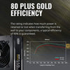 Cooler Master MWE Gold 550 V2 Full Modular, 550W, 80+ Gold Efficiency, 2 EPS Connectors, 120mm HDB Fan, Semi-fanless Operation
