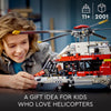 LEGO Technic Airbus H175 Rescue Helicopter 42145 (2,001 Pieces)