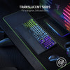 Razer Keycap Phantom Upgrade Set: Unique Stealth Design - Translucent Sides - Bottom-Lasered Legends - Keycap Removal Tools & Stablizers - Universal Compatiability (Black)