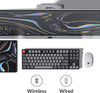 Keychron K8 Tenkeyless Wireless Mechanical Keyboard for Mac, White Backlight, Bluetooth, Multitasking, Type-C Wired Gaming Keyboard for Windows with Gateron (Brown Switch) (K8J3)
