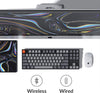 Keychron K8 Tenkeyless Wireless Mechanical Keyboard for Mac, White Backlight, Bluetooth, Multitasking, Type-C Wired Gaming Keyboard for Windows with Gateron (Red Switch) (K8J1)