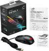ASUS ROG Strix Impact | Wired Ambidextrous Optical Gaming Mouse for PC | Ergonomic Design, Ultimate Comfort | Non-Slip Grip | Aura Sync RGB, Armoury II