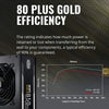 Cooler Master MWE Gold 850 V2 Full Modular, 850W, 80+ Gold Efficiency, 2 EPS Connectors, 120mm HDB Fan, Semi-fanless Operation