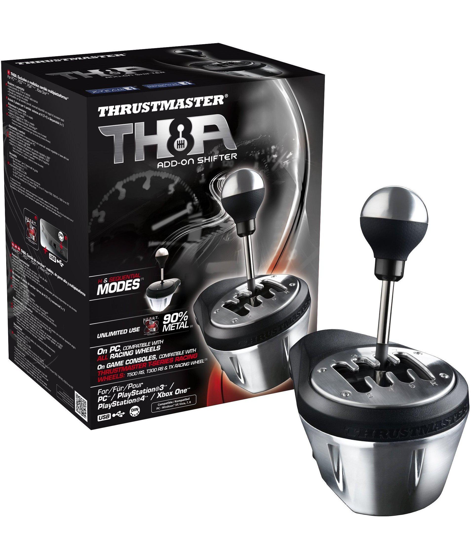 gear stick for pc Thrustmaster TH8A Add-On Gearbox Shifter for PC, PS3, PS4 and Xbox One – Click.com.bn