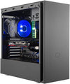 Cooler PC Case Master Silencio S600 ATX Mid-Tower, Sound-Dampened Steel Side Panel, Reversible Front Panel, SD Card Reader, and 2x 120mm PWM Silencio FP Fans
