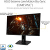 ASUS Monitor TUF Gaming VG27BQ 27" 2K HDR Gaming Monitor - WQHD (2560 x 1440), 165Hz (Supports 144Hz), 0.4ms, Extreme Low Motion Blur, Speaker, G-SYNC Compatible, VESA Mountable, DisplayPort, HDMI , Black