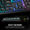Corsair Keyboard K60 RGB Pro Low Profile Mechanical Gaming Keyboard - Cherry MX Low Profile Speed Mechanical Keyswitches – Slim and Streamlined Durable Aluminum Frame - Customizable Per-Key RGB Backlighting