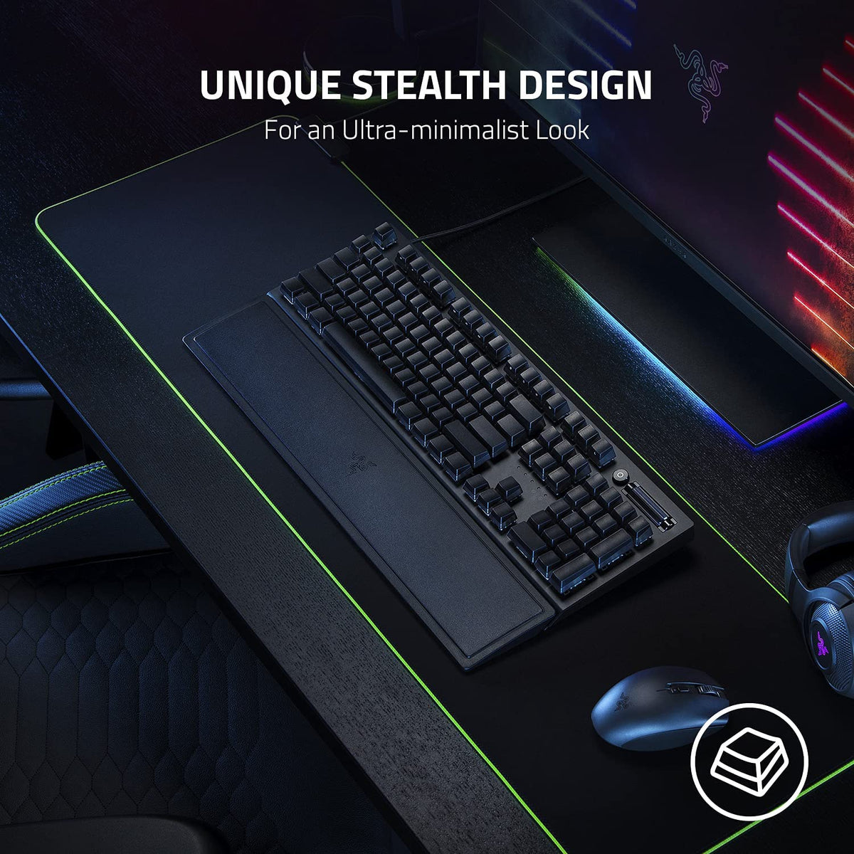 Razer Keycap Phantom Upgrade Set: Unique Stealth Design - Translucent ...