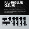 Cooler Master PSU V750 Gold White Edition V2 Full Modular, 750W, 80+ Gold Efficiency, Semi-fanless Operation, 16AWG PCIe high-Efficiency Cables