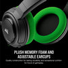 Corsair Headset HS35 - Stereo Gaming Headset - Memory Foam Earcups - Headphones Designed for Xbox One and Mobile - Green
