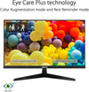 ASUS Monitor VY249HE 23.8” Eye Care Monitor, 1080P Full HD, 75Hz, IPS, Adaptive-Sync/FreeSync, Eye Care Plus, Color Augmentation, Rest Reminder, HDMI VGA, Frameless, VESA Wall Mountable
