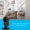 YI Home Camera, 720P Wireless IP Video Suveillance System with Night Vision for Indoor Security, Nursery, Pet Monitor, Remote Control with iOS, Android App - Cloud Service Available (Black)