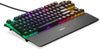 SteelSeries Keyboard Apex 7 TKL Compact Mechanical Gaming Keyboard – OLED Smart Display – USB Passthrough and Media Controls – Tactile and Clicky – RGB Backlit (Blue Switch)
