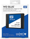 Western Digital Internal SSD 250GB WD Blue 3D NAND - SATA III 6 Gb/s, 2.5"/7mm, Up to 550 MB/s - (WDS250G2B0A)