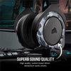Corsair Headset HS60 Haptic Stereo Gaming Headset with Haptic Bass, Memory Foam Earcups, Removable Microphone, Windows Sonic Compatible, Discord-Certified for PC - Arctic Camo