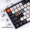Keychron K2 75% Layout 84 Keys Hot-swappable with Gateron G Pro Brown Switch/RGB Backlit for Windows Version 2 (K2C3H)
