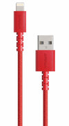 Anker PowerLine Select+ USB-A to Lightning Cable Red (6ft) - Durable Charging Cable