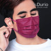 DURIO 545 Trendish 4 Ply Surgical Face Mask (ADULT) - Dark Purple - 40pcs