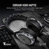 Corsair Headset HS60 Haptic Stereo Gaming Headset with Haptic Bass, Memory Foam Earcups, Removable Microphone, Windows Sonic Compatible, Discord-Certified for PC - Arctic Camo