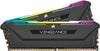 Corsair Vengeance RGB Pro SL 16GB (2x8GB) DDR4 3600 (PC4-28800) C18 1.35V Desktop Memory - Black (CMH16GX4M2D3600C18)
