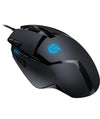 Logitech Mouse G402 Hyperion Fury FPS Gaming Mouse with High Speed Fusion Engine (910-004069)