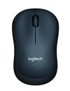 Logitech M221 Wireless Mouse, Silent Buttons, 2.4 GHz with USB Mini Receiver, 1000 DPI Optical Tracking, 18-Month Battery Life, Ambidextrous - (Charcoal)