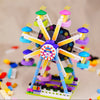 LOZ 1718 Dream Amusement Park Clown Ferris Wheel