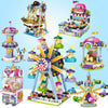 LOZ 1720 Dream Amusement Park Merry-go-round Carousel