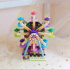 LOZ 1718 Dream Amusement Park Clown Ferris Wheel