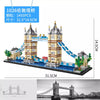 LOZ 1026 Tower Bridge Building Architecture Nano Diamond Creative Brick 1455pcs