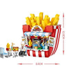 LOZ 1732 MINI French Fries Fast Food Restaurant Cafe Block 463pcs