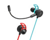 HORI Nintendo Switch Gaming Headset in Ear Neon Red and Neon Blue